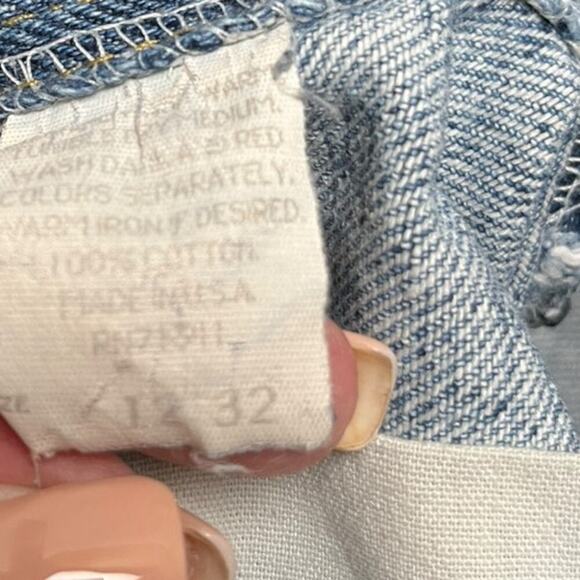 Vintage L.L. Bean High Rise Jeans Women's Size 12/32 - Picture 3 of 7